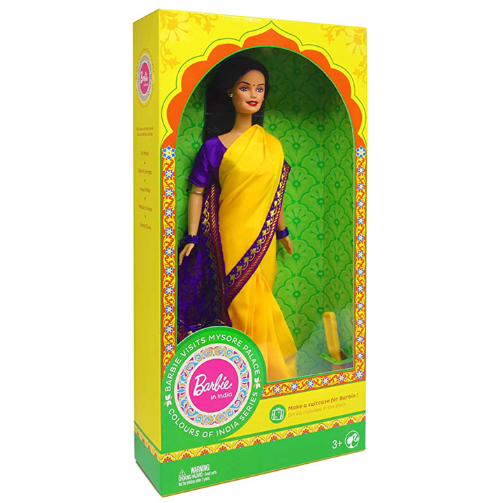 Barbie In India - Barbie Doll Wearing Saree