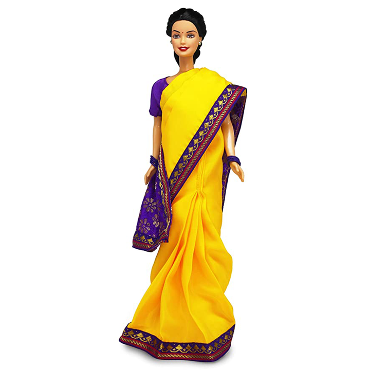 Barbie In India - Barbie Doll Wearing Saree