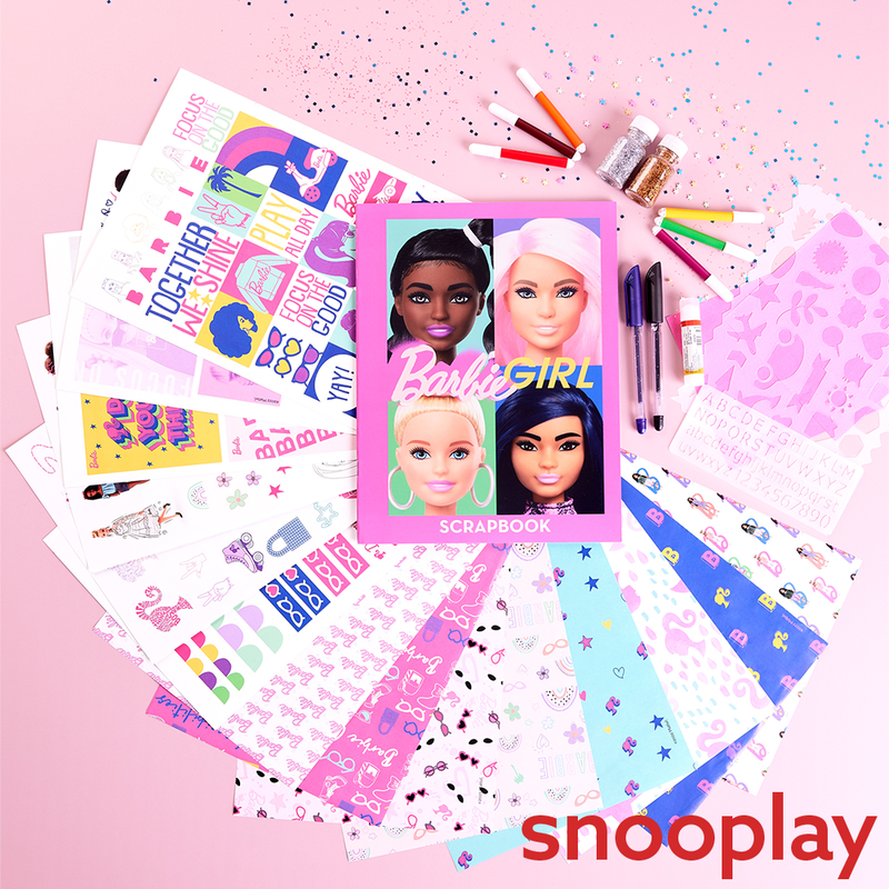 License Original Barbie Scrapbook (Scrapbook Activity Kit for Kids)