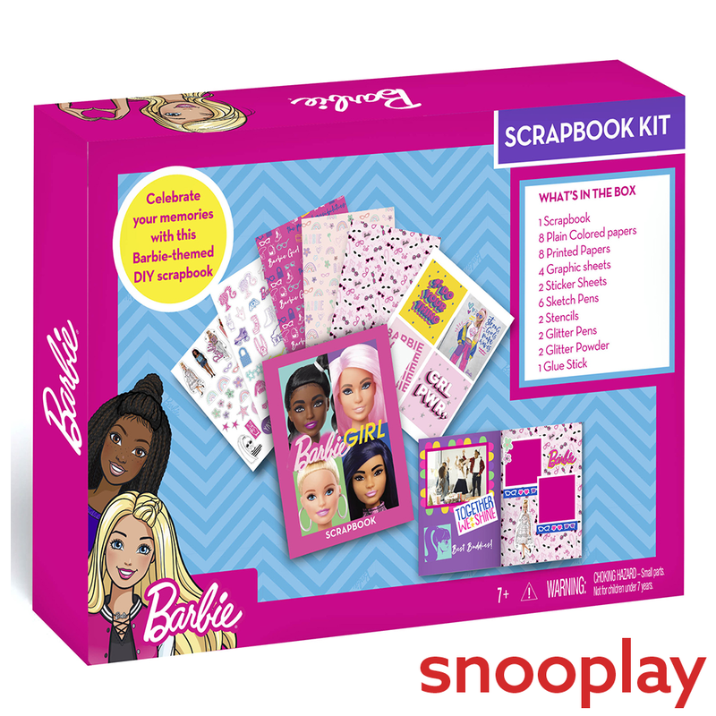 License Original Barbie Scrapbook (Scrapbook Activity Kit for Kids)