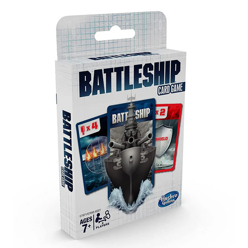 Hasbro Original Battleship Card Game - Travel Edition (7 Years till Grown Ups)