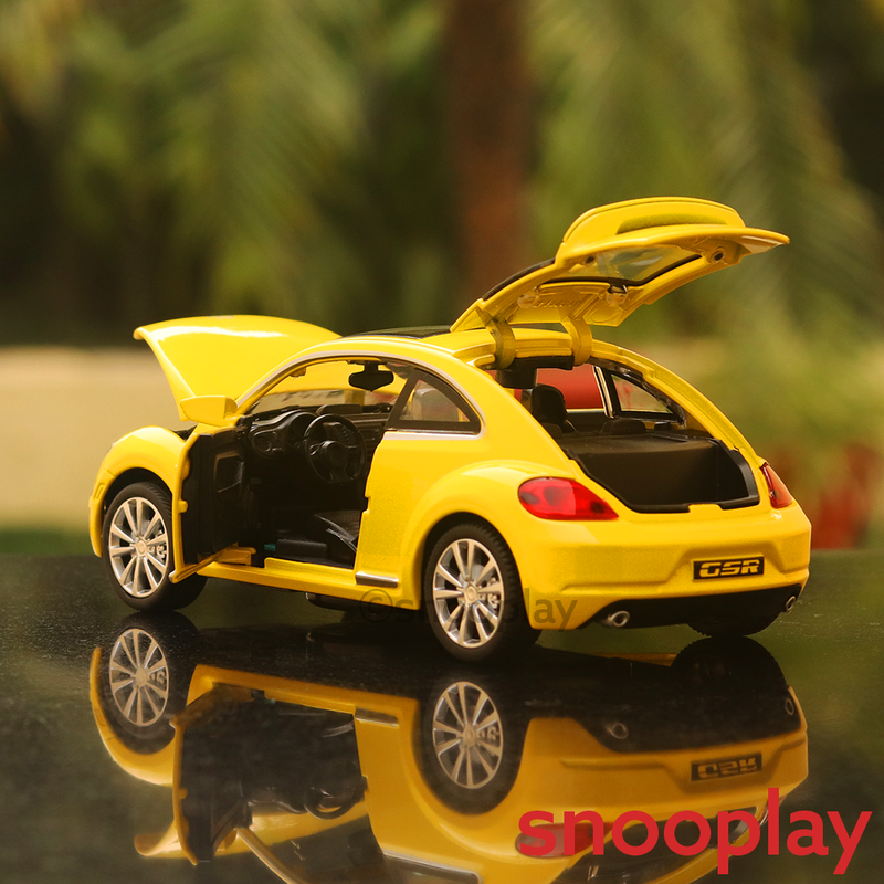 Beetle Diecast Car 1:32 Scale Model - Assorted Colours (3248)