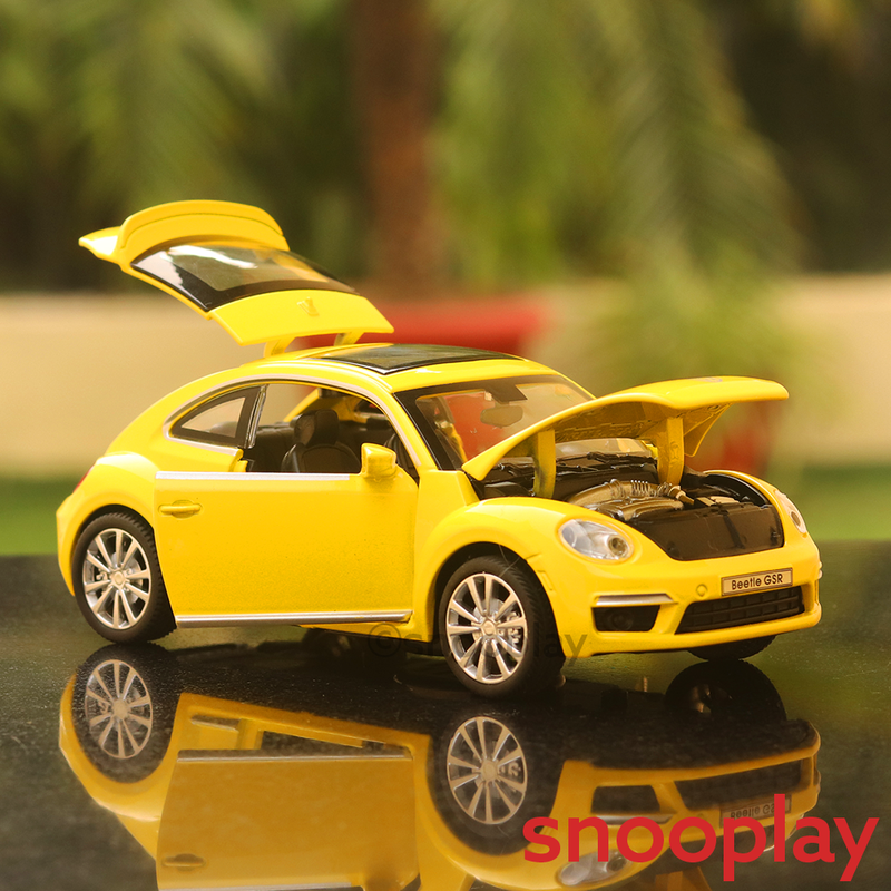 Beetle Diecast Car 1:32 Scale Model - Assorted Colours (3248)