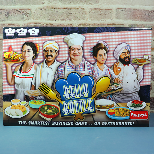 Belly Battle - The Smartest Business Game on Restaurants (6 Years till Grown Ups)