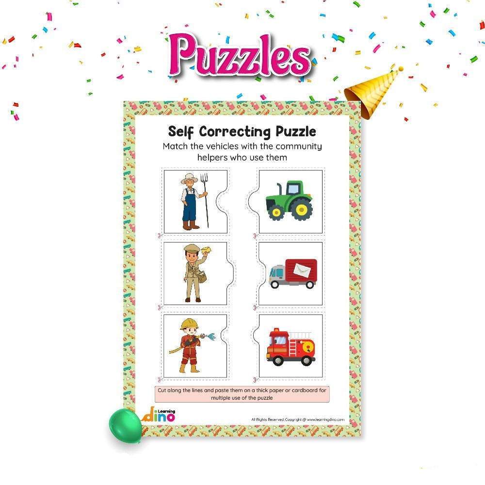 10 Packs of Birthday Theme Vehicle Activity Kit