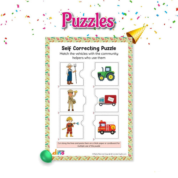 10 Packs of Birthday Theme Vehicle Activity Kit