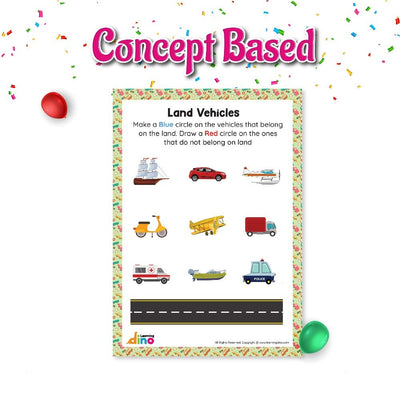 10 Packs of Birthday Theme Vehicle Activity Kit