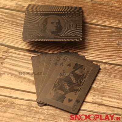 Black Playing Cards- Party Game for Grownups