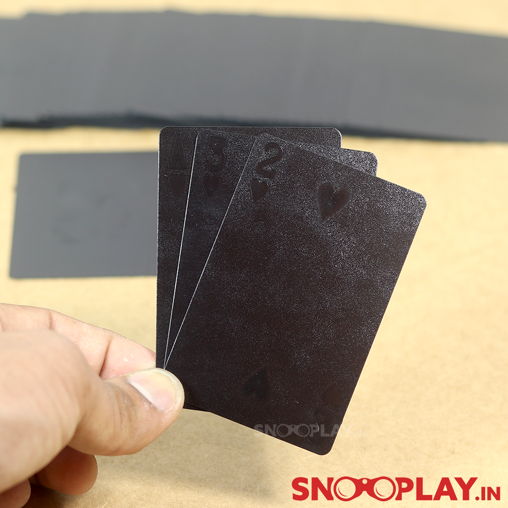 Black Playing Cards- Party Game for Grownups