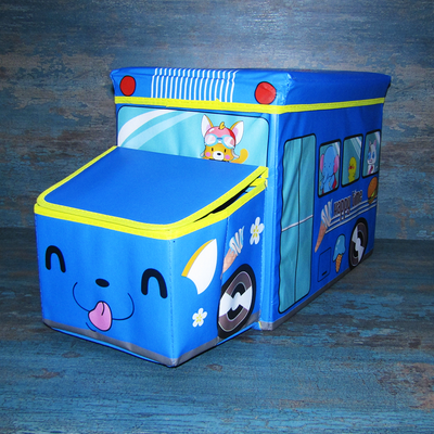 Foldable Bus Chair with Storage Box (Kids Furniture)
