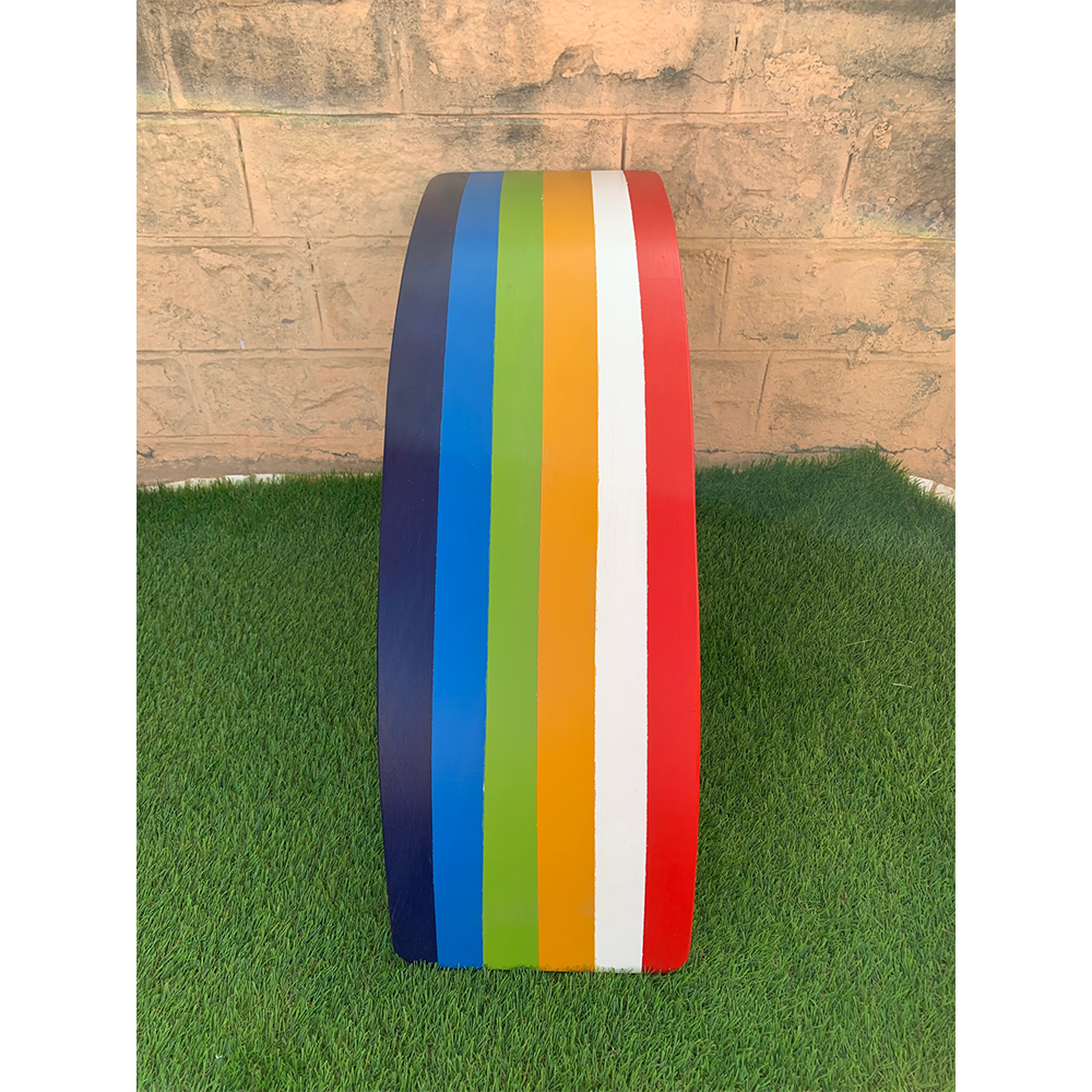 Rainbow Wooden Balancing Board for Kids