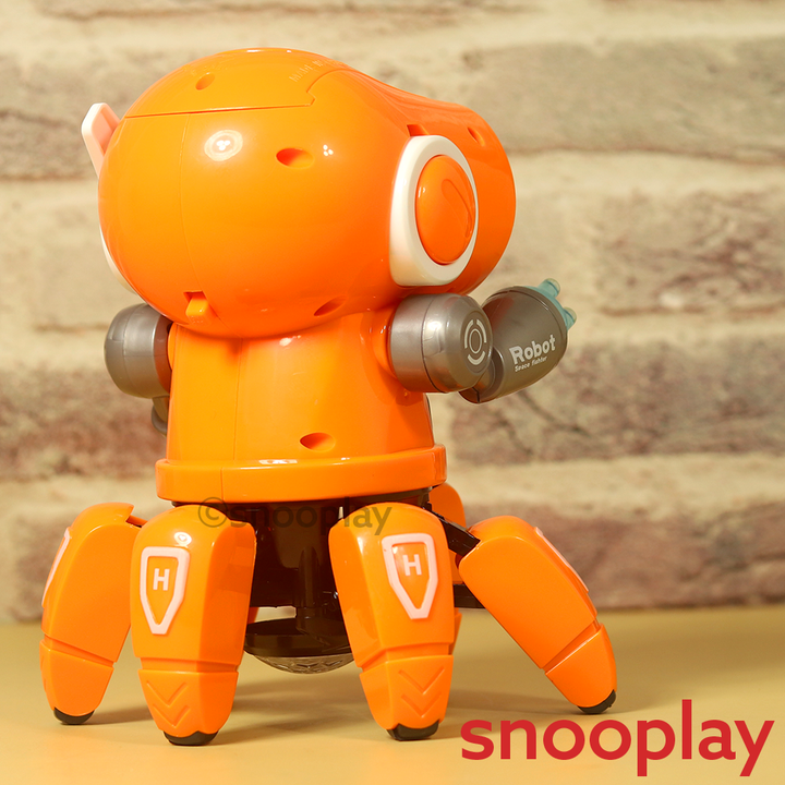 Musical & Light Pioneer Robot Toy for Kids (Hand & Feet Movement)