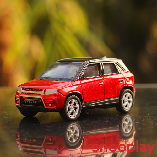 Centy Brezza Diecast Toy Car With Pull Back Action (Small) - Assorted Colours