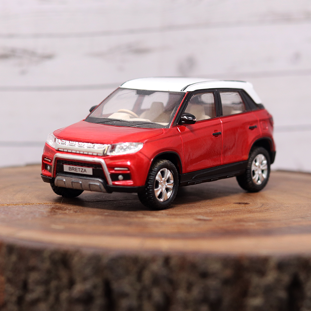 This centy scale model toy is a great gift for someone who has the real Brezza car. 