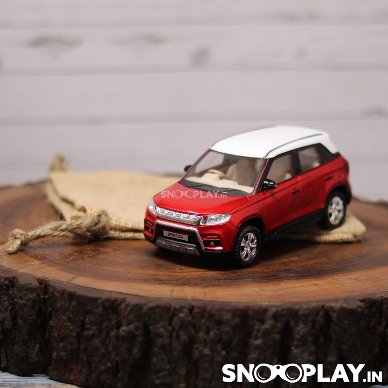 Buy Bretza Brezza Toy Car Pull Back Car on Snooplay Online in India