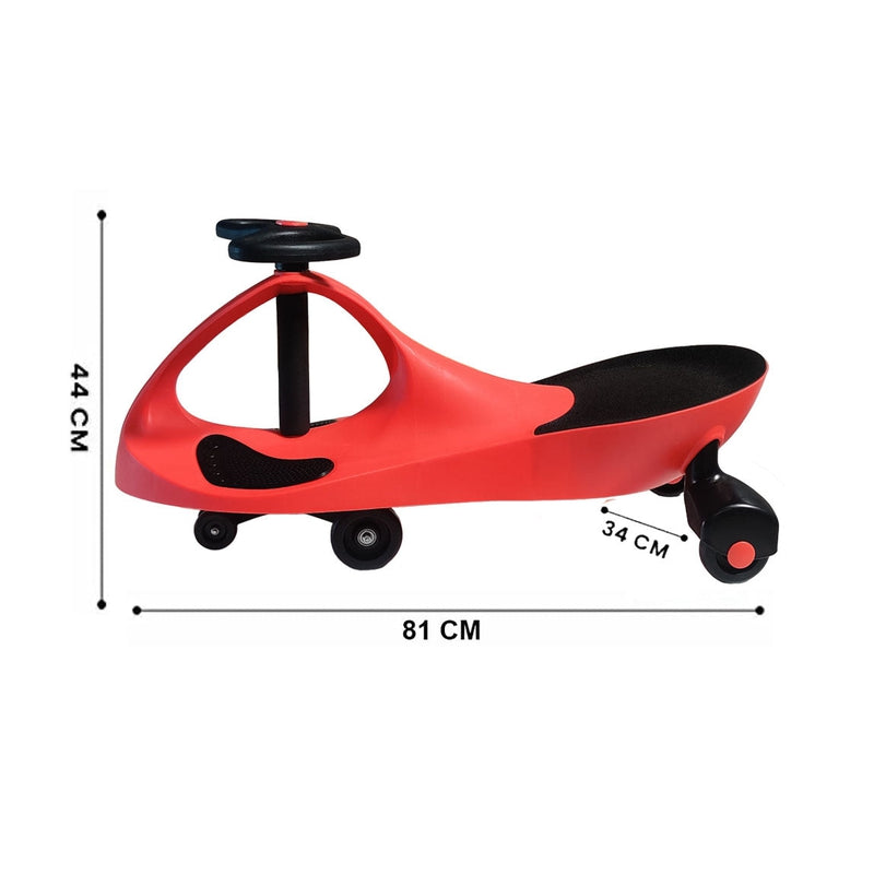 Twister Magic Push and Ride Swing Car - Red