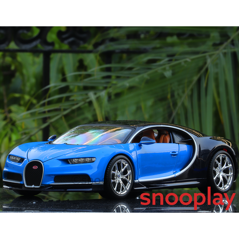 Licensed Bugatti Chiron Diecast Car Model (1:18 Scale)