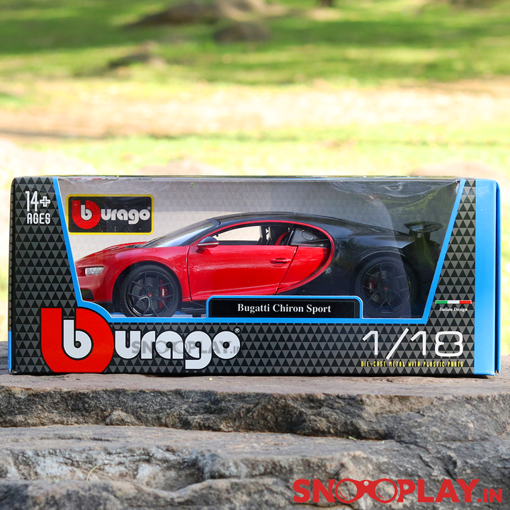 Bugatti Chiron Sport Diecast Car Scale Model (1:18 Scale)