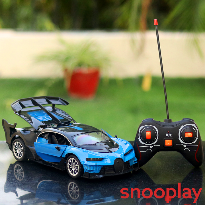 Remote Control Bugatti Car - Assorted Colours