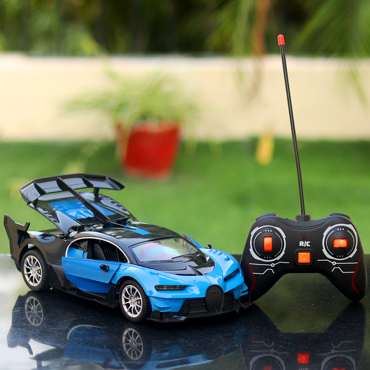 Remote Control Bugatti Car - Assorted Colours