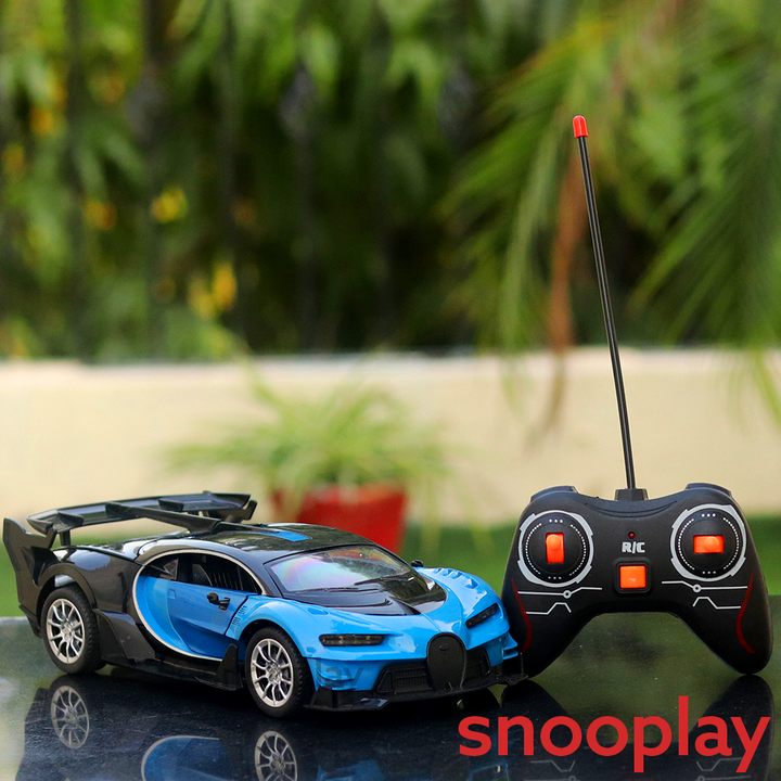 Remote Control Bugatti Car - Assorted Colours