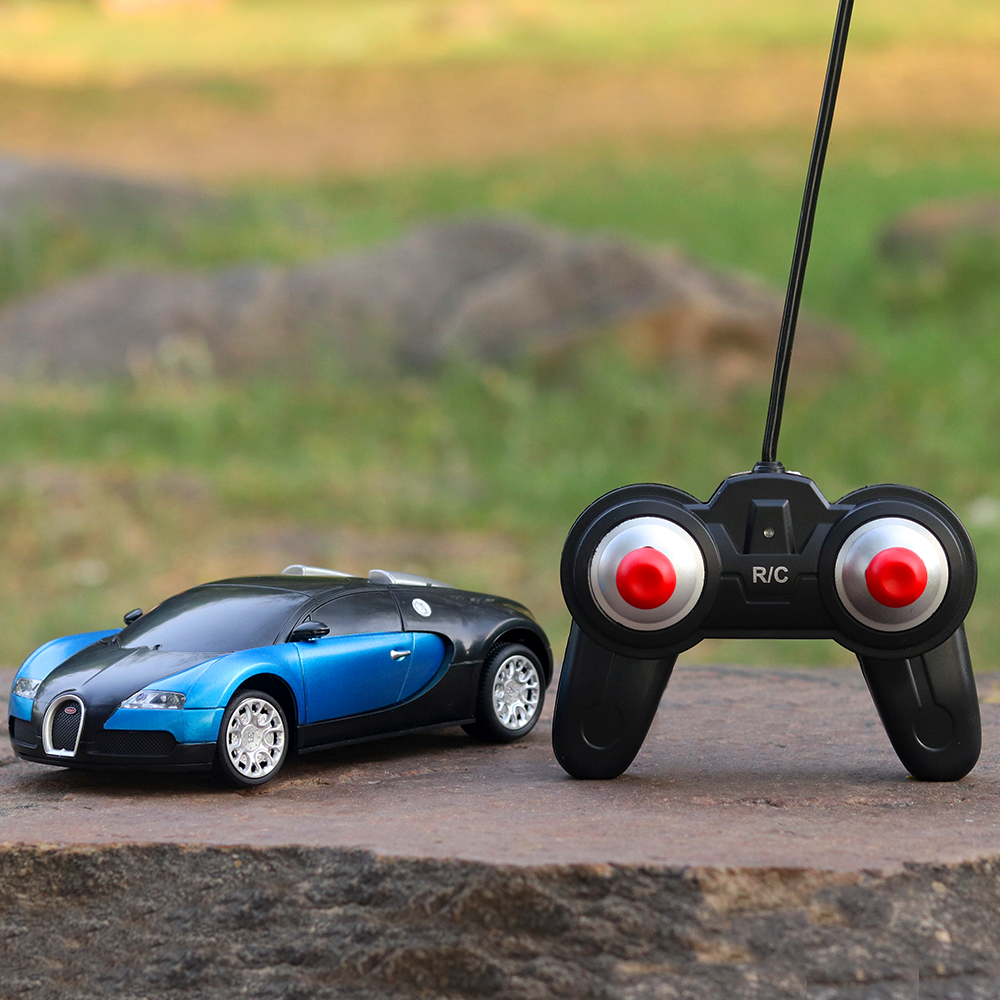 Bugatti veyron toy car top remote control
