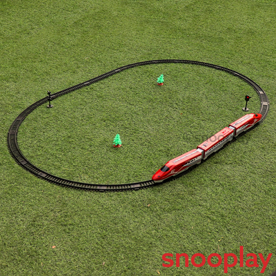 Bullet Toy Train Track Set with Light and Sound