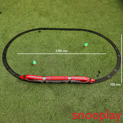 Bullet Toy Train Track Set with Light and Sound