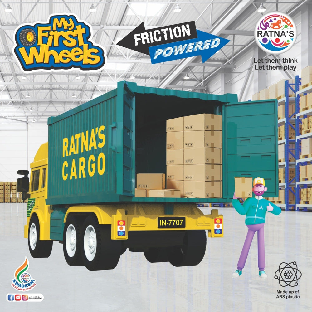 Toy Cargo Container Truck