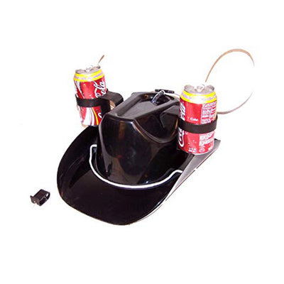 Looking for a drinking game that makes sure you never ran out of booze? We bring you the ultimate beer holder which let you drink from two cans at once. 