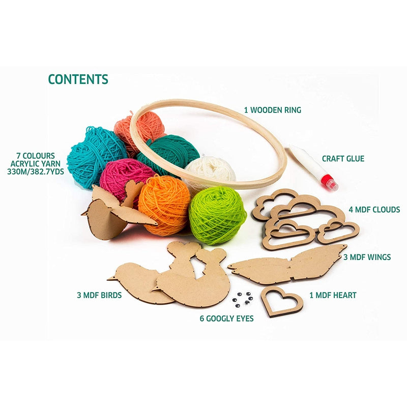 Yarn Birds Craft Kit