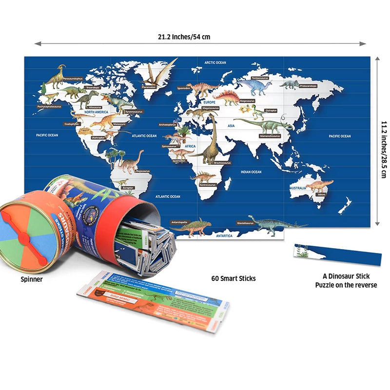 Smart Sticks-Dinosaurs Family and Travel Game