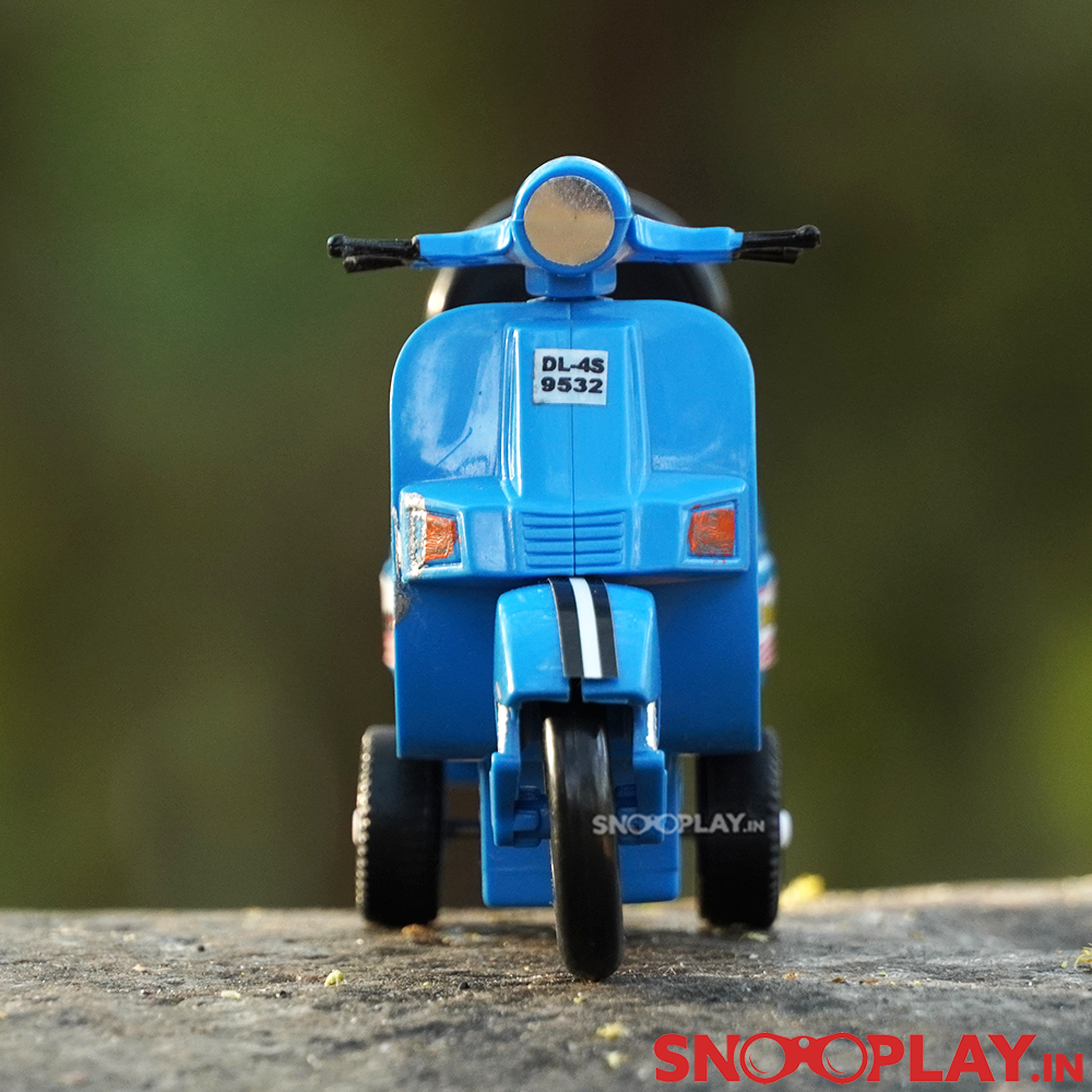Chetak Pull Back Toy Scooter - Assorted Colours