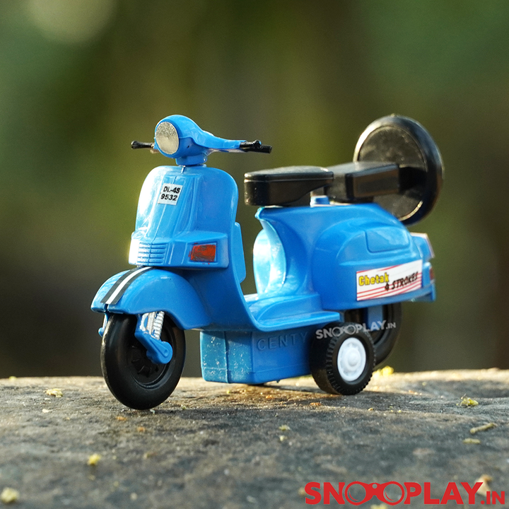 Chetak Pull Back Toy Scooter - Assorted Colours