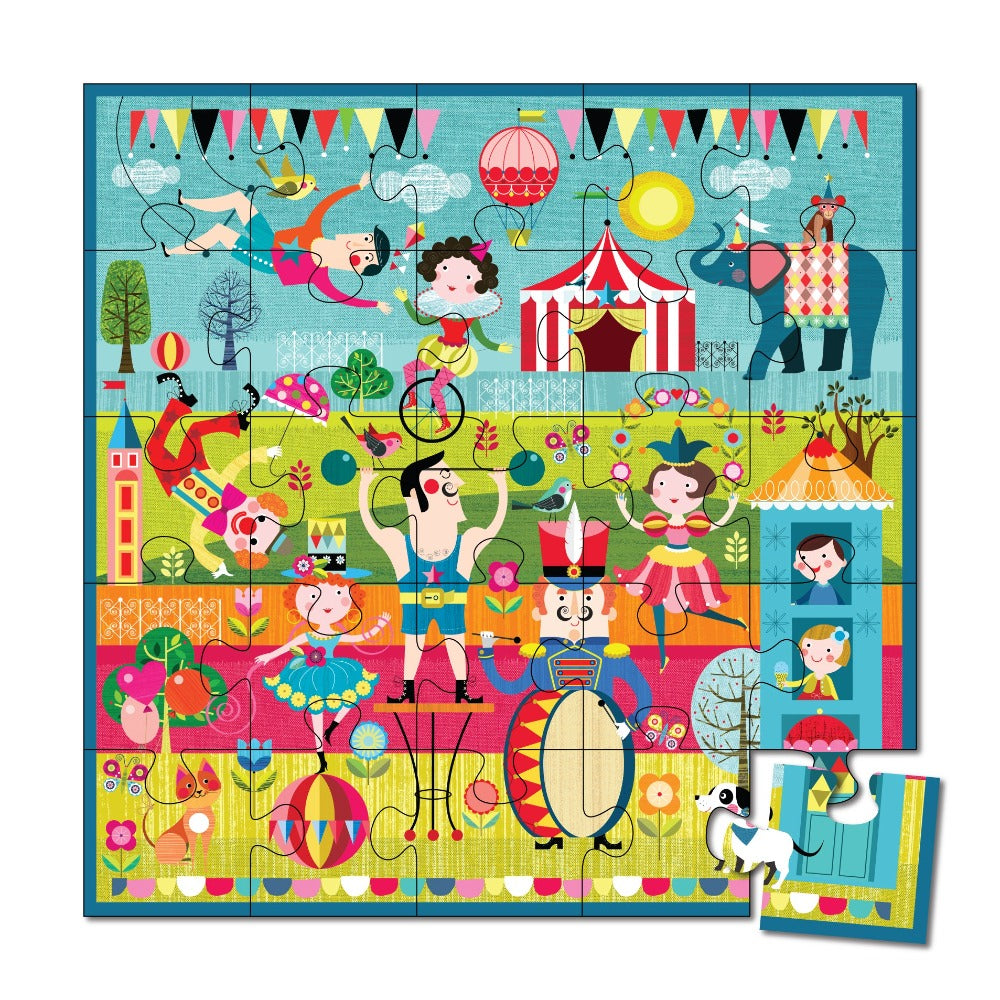 Circus Carnival Puzzle For Kids