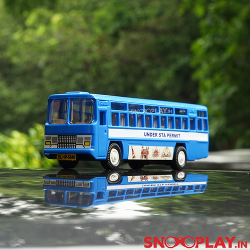 Centy City Bus Miniature Passenger Pullback Toy (1-4 Years) | Assorted Colors