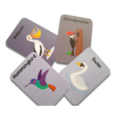 Animals World Flashcards Combo Pack (animals, birds, insects and sea animals)