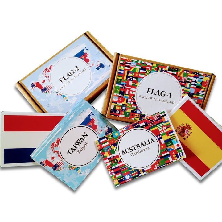 Flag 1 and Flag 2 Combo Flashcards