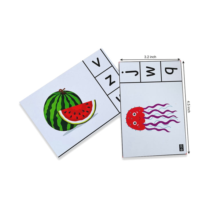 Phonics Beginning Sound and Blends and Diagraphs Activity Flashcards