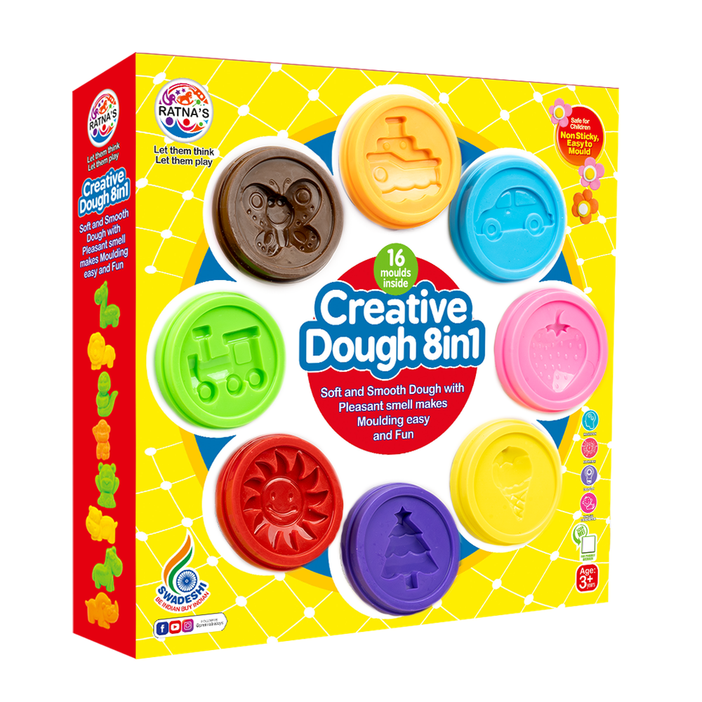 Creative Dough Kit ( 8 in 1 )