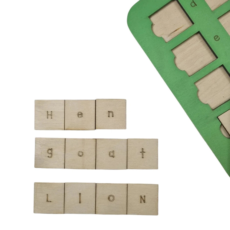 CVC Board | 3 Letter Word Builder | Phonics Toy