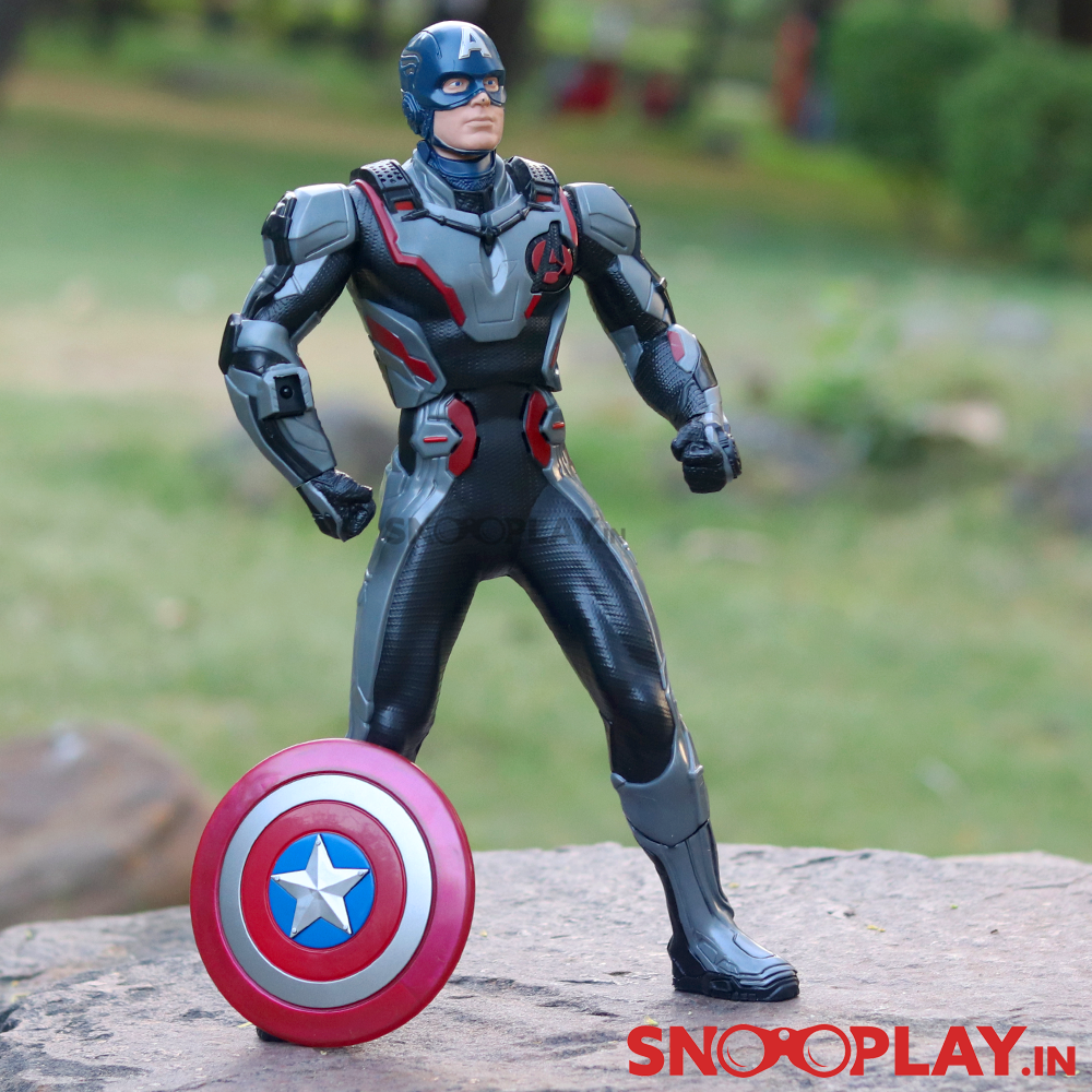 Talking Captain America (with Shield Launcher)