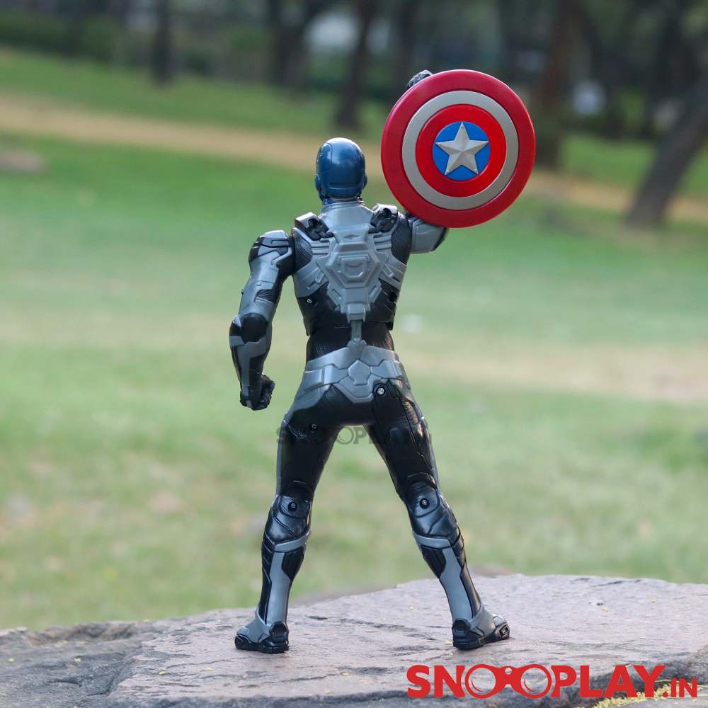 Talking Captain America (with Shield Launcher)