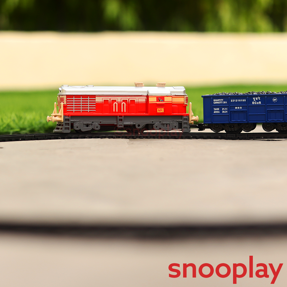 Cargo Toy Train Set For Kids (Battery Operated)