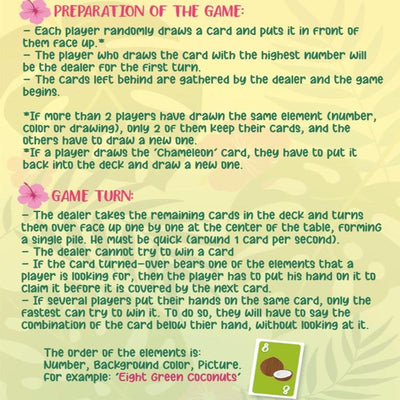 Chameleon Card Game (Match & Win)