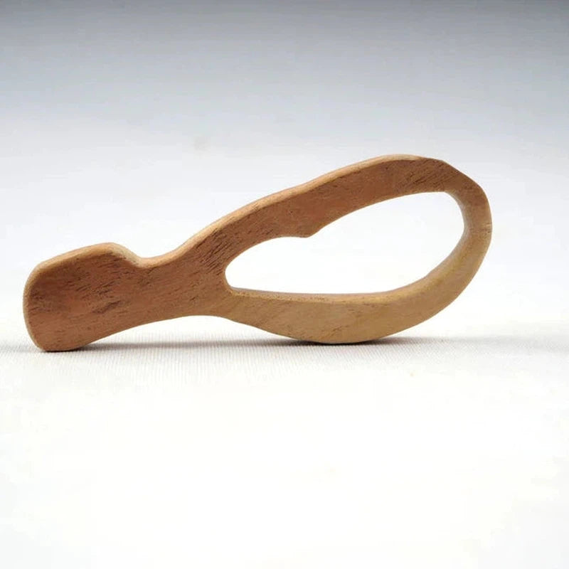 Neem Wood Teether - Egg + Chicken Leg