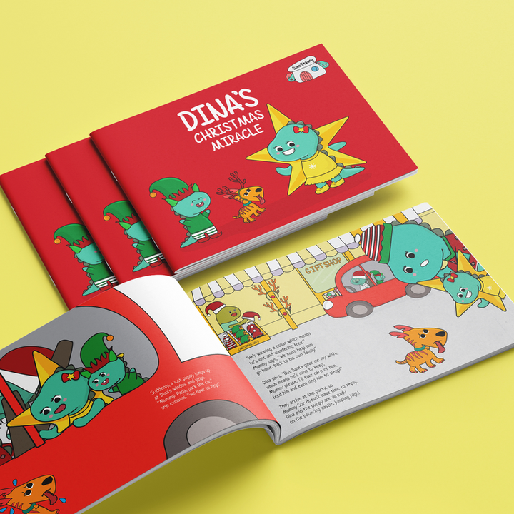 Dina’s Christmas Miracle Story & Activity Book