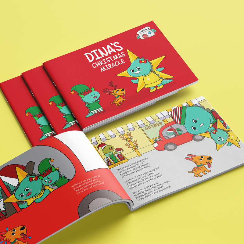 Dina’s Christmas Miracle Activity Book
