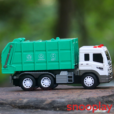 City Transporter Recycle Truck (1:16 Scale) - With Light & Sound
