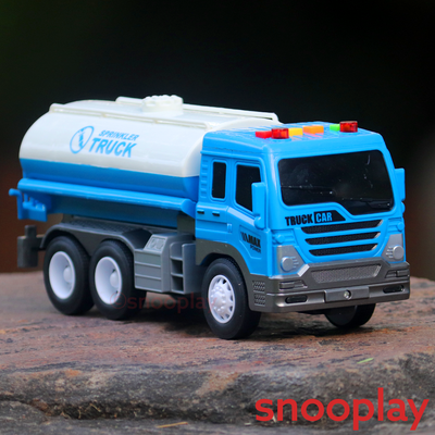 City Transporter Water Sprinkler Truck (1:16 Scale) - With Light & Sound